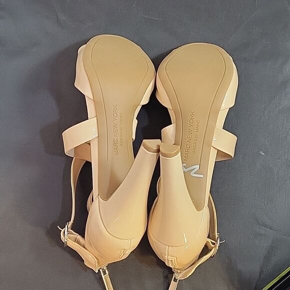 BRAND NEW MARC ANDREW CRISSCROSS STRAP BACK ZIP CLOSURE OPEN TOE SANDAL - Picture 11 of 14